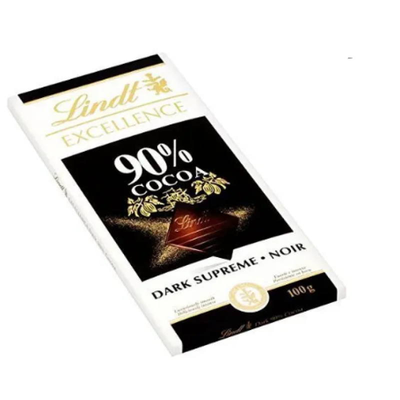 LINDT EXCELLENCE DARK NOIR 90% 100G 