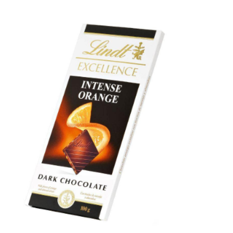 LINDT EXCELLENCE INTENSE ORANGE 100G 