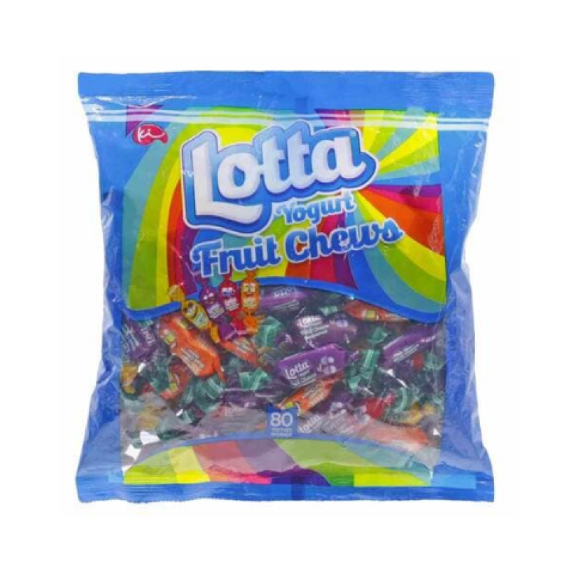 Lotto Yoghurt Fruit Chew 80pcs 