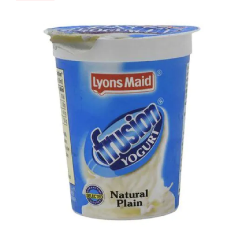 LYONS MAID FRUSION YOGHURT NATURAL PLAIN Lyons  150ml 