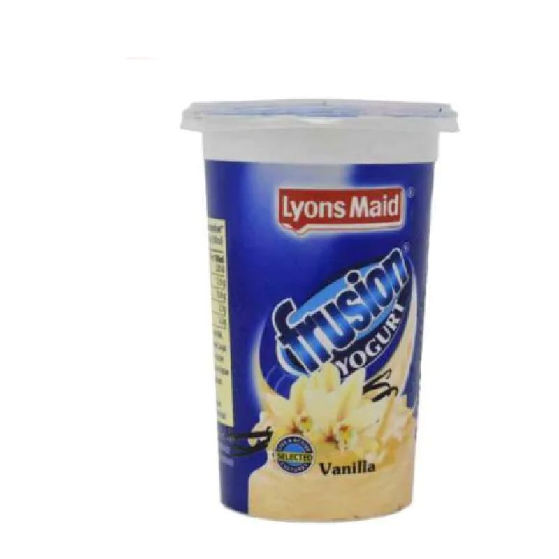 LYONS MAID FRUSION YOGHURT VANILLA WITH REAL FRUIT  500ml 