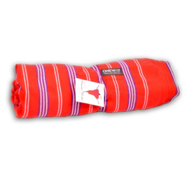 MAASAI SHUKA (RED AND WHITE)