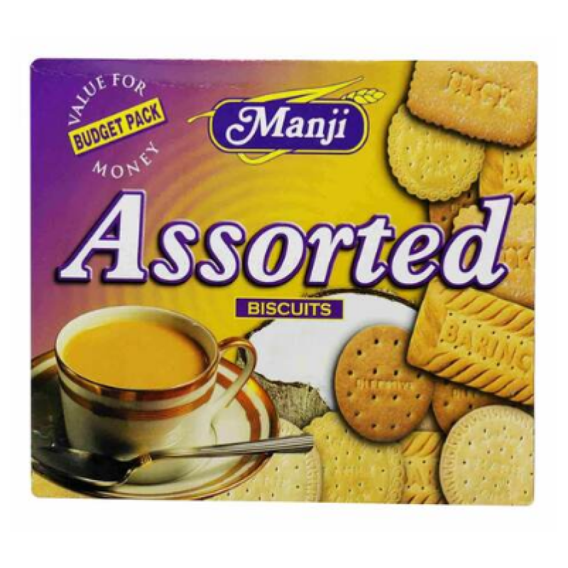 MANJI ASSORTED BISCUITS  4Kg 