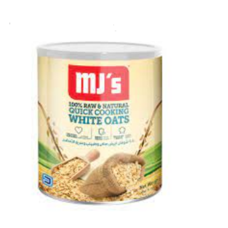 MJ'S QUICK COOKING WHITE OATS 400G