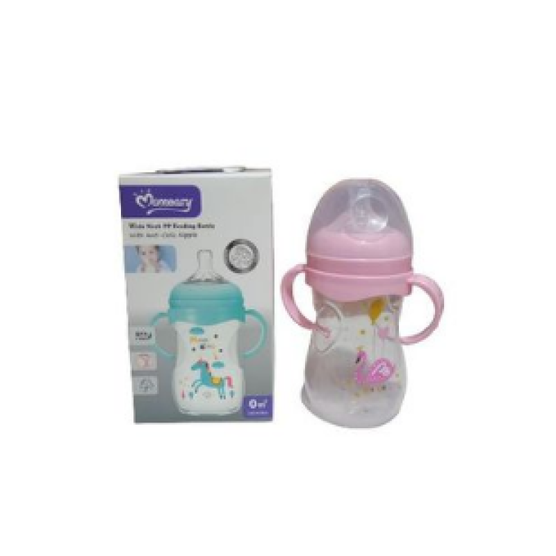 MOMEASY TRAINING CUP FEEDING BOTTLE 240ML