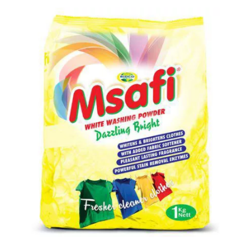 MSAFI WASHING POWDER DAZZLING BRIGHT 1KG