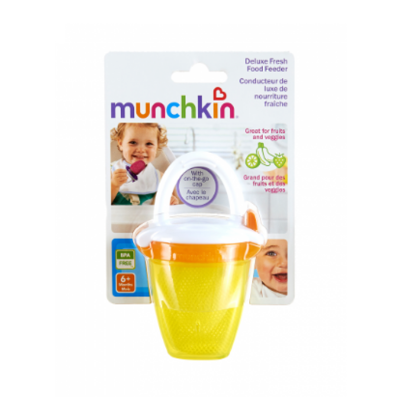Munchkin Deluxe Fresh Food Feeder BPA-Free 6+Months