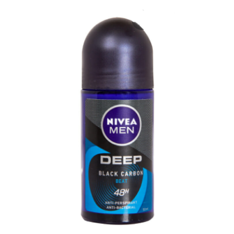 NIVEA MEN DEEP ANTIPERSPIRANT ROLL ON 50ML