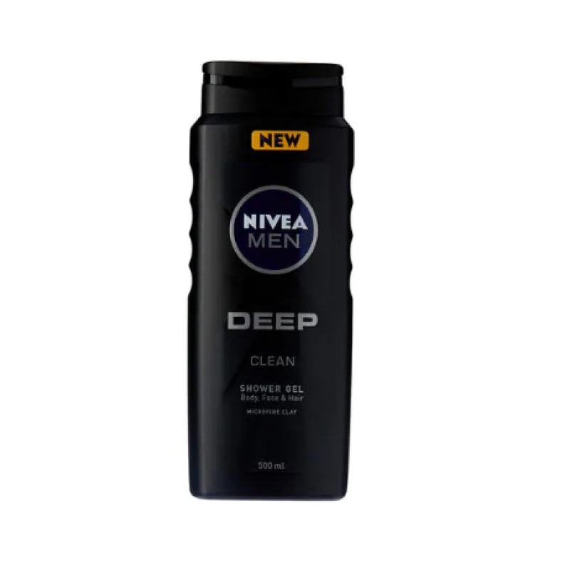 NIVEA MEN DEEP SHOWER GEL 500ML