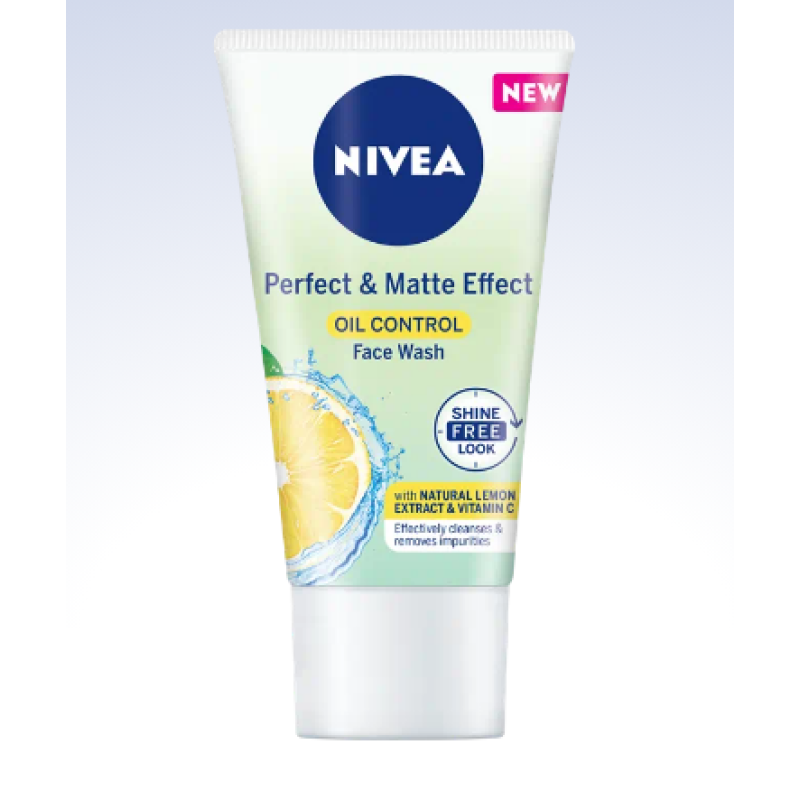 NIVEA Perfect & Matte Effect Oil Control Face Wash