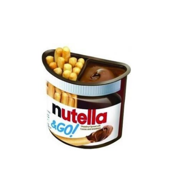 NUTELLA AND GO HAZELNUT SPREAD WITH BREADSTICKS 54G 