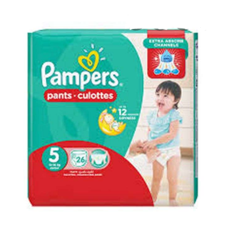 PAMPERS SIZE 5 JUNIOR BABY PANTS 11-25Kgs 8Pcs