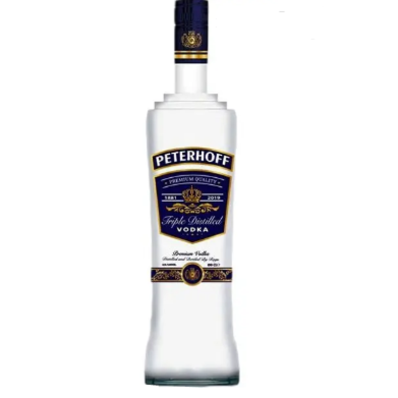 PETERHOFF TRIPLE DISTILLED VODKA   1L 