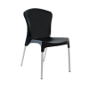 PREMIUM 2 STRONG COMFORTABLE PLASTIC CHAIR WITH METAL TUBING LEGS