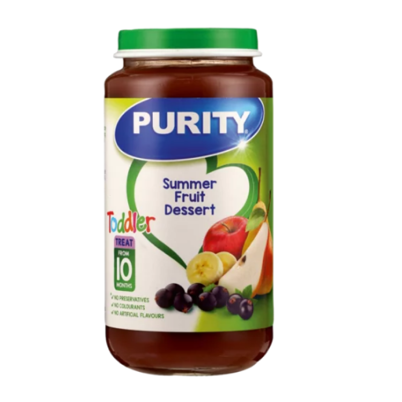 PURITY TODDLER SUMMER FRUIT DESSERT 250ML