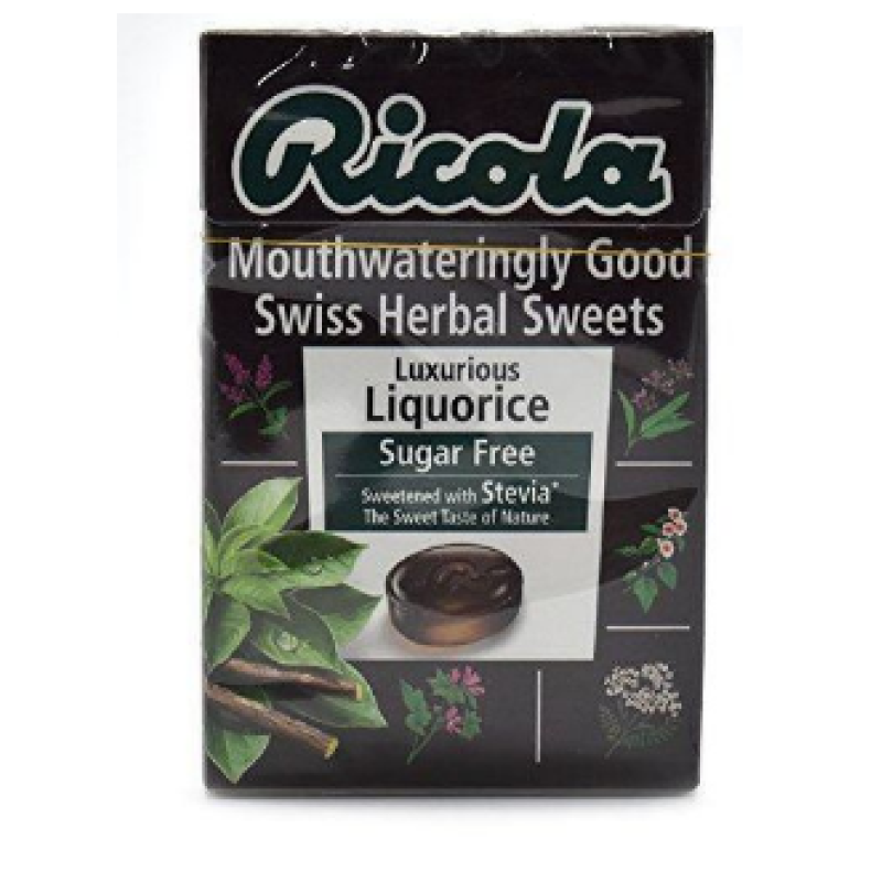 RICOLA LIQUORICE 45G 