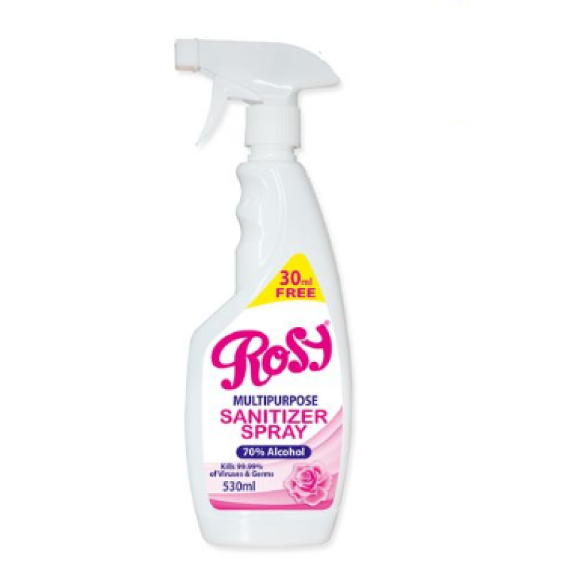 ROSY MULTIPURPOSE SANITIZER SPRAY 530ML