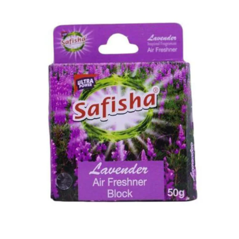 SAFISHA AIRFRESHNER BLOCK LAVENDER 50G