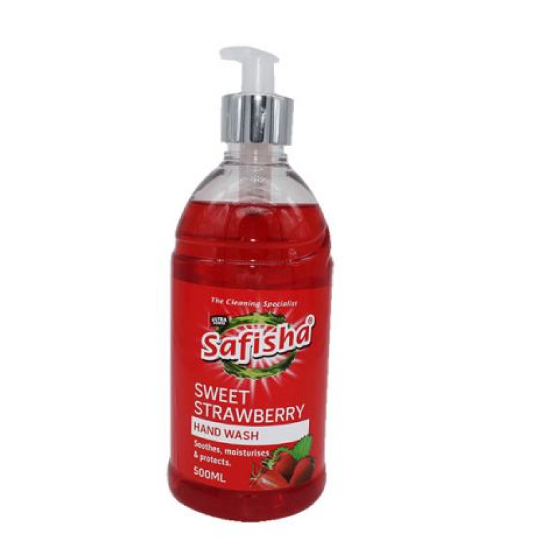 SAFISHA HAND WASH STRAWBERRY 500ML 