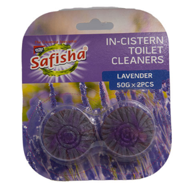 SAFISHA TOILET IN-CISTERN BLOCKS LAVENDER 50G (1*72)