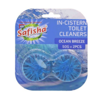 SAFISHA TOILET IN-CISTERN BLOCKS, OCEAN BREEZE 50G*2