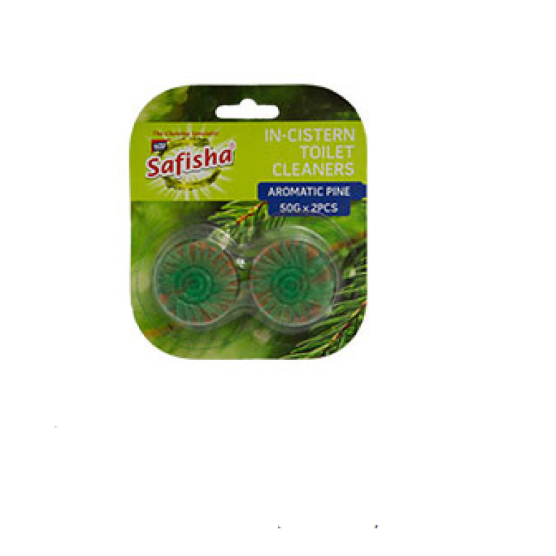 SAFISHA TOILET IN-CISTERN BLOCKS, PINE 50G*2