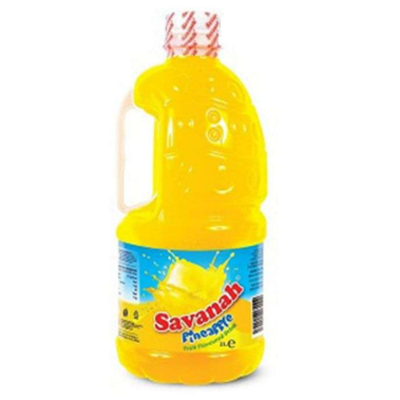 SAVANAH PINEAPPLE JUICE 2 LITRES