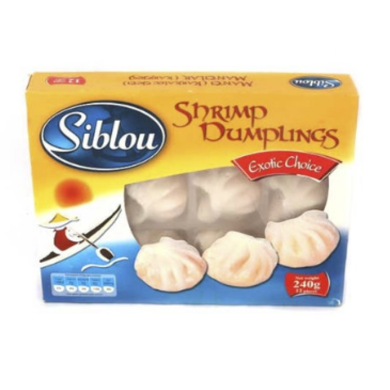 SIBLOU DUMPLINGS SHRIMPS 240G