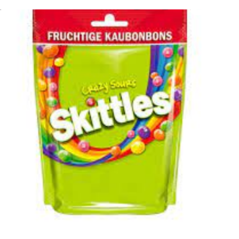 Skittles Crazy Sour Candy 160g