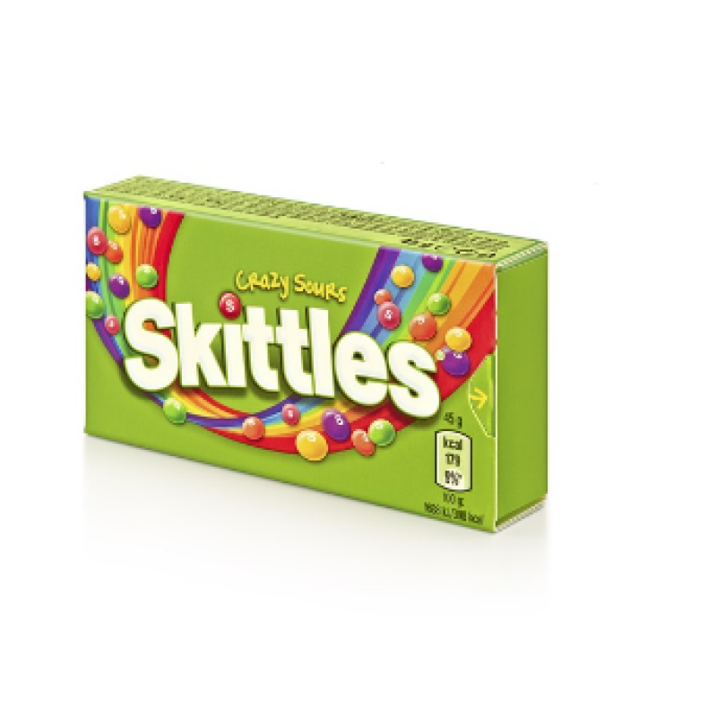 Skittles Crazy Sours Candy 38g  