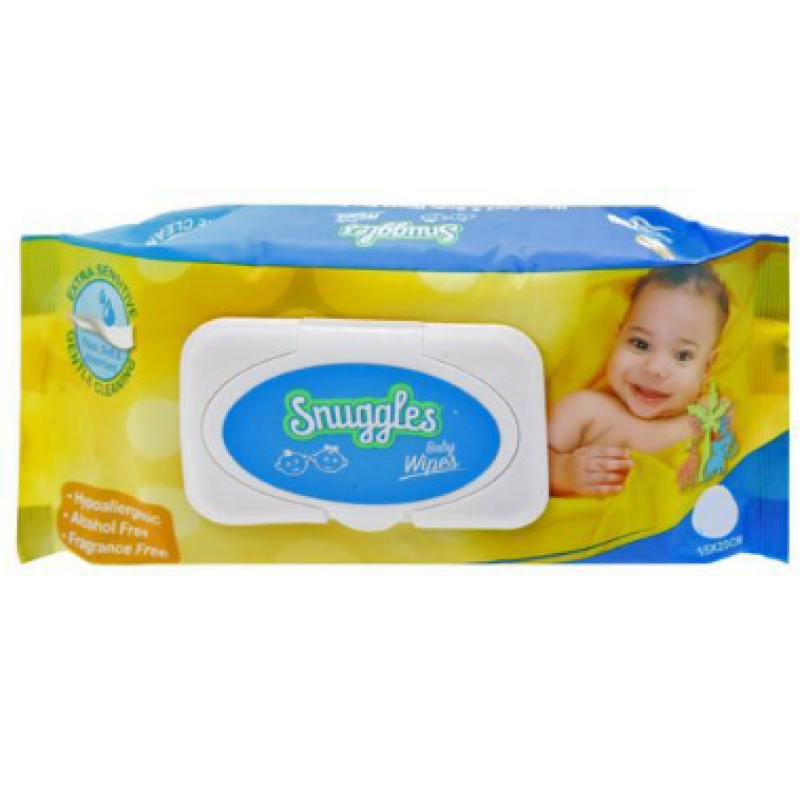 SNUGGLES BABY WIPES 72'S