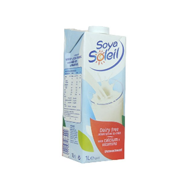 SOYA SOLEIL MILK AND CALCM SWEETENED 1L