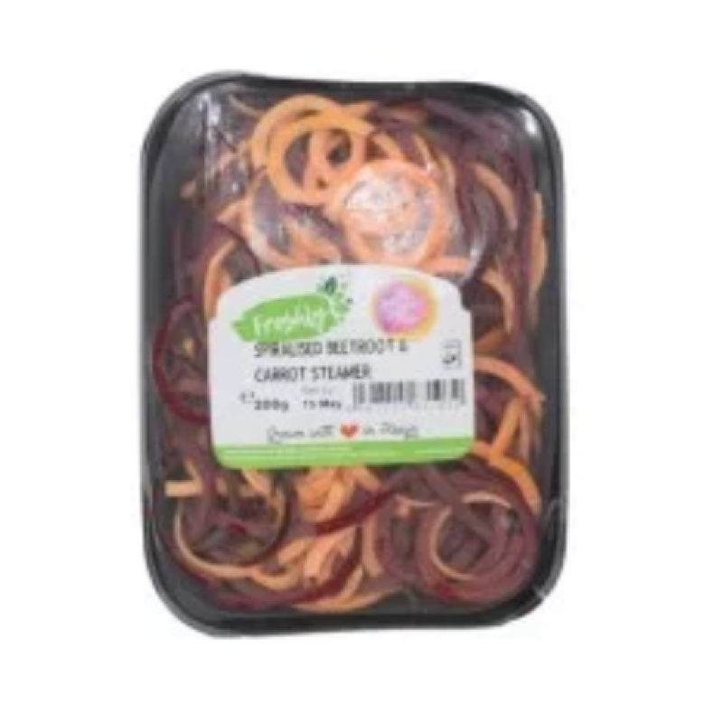 SPIRALED BEETROOT AND CARROT 250G