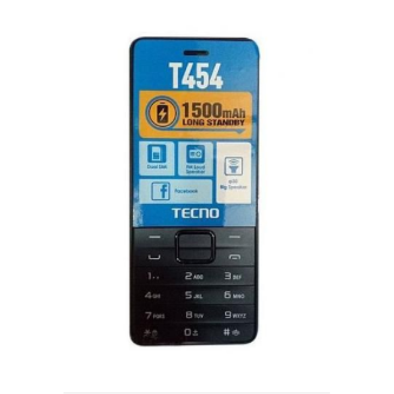 TECNO T454 DUAL SIM, 2.8″ BIG SCREEN PHONE