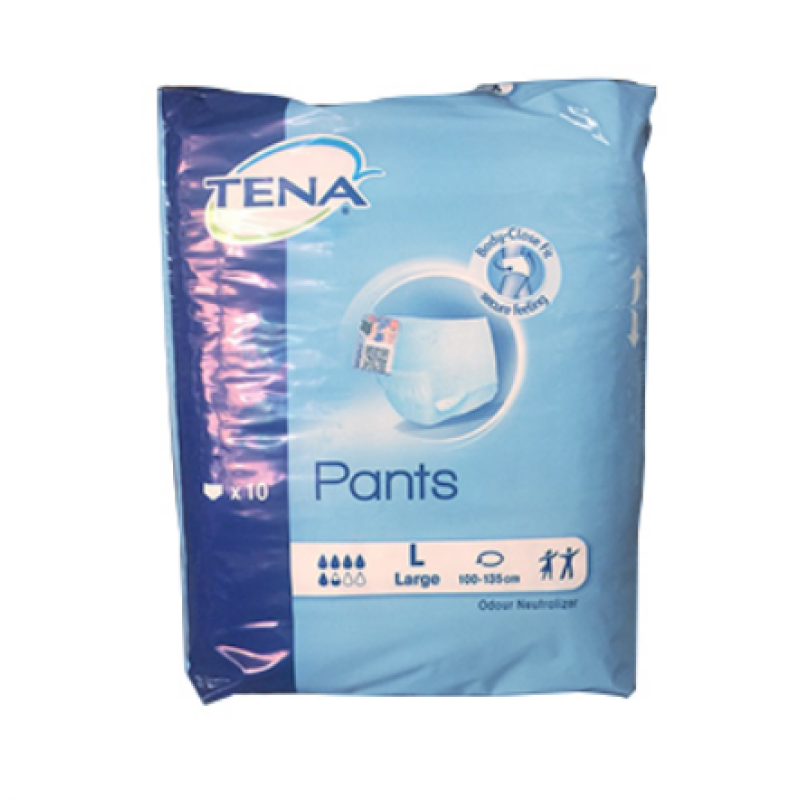 TENA ADULT PANTS LARGE