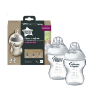 TOMMEE TIPPEE CLOSER TO NATURE FEEDING BOTTLES 2PACK 340ML