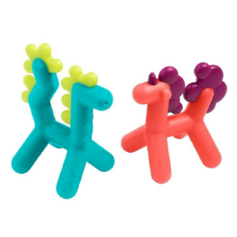 TOMY BOOM SILICONE TEETHERS UNICORN 6 MONTHS+