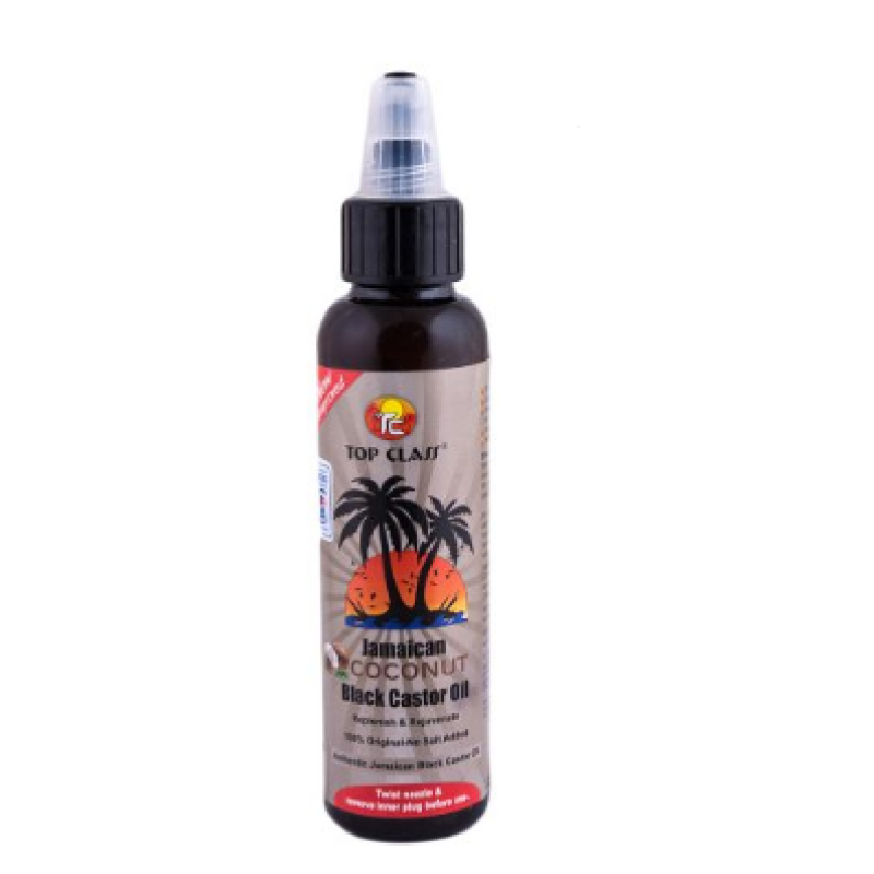 TOP CLASS JAMAICAN BLACK CASTOR COCONUT HAIR OIL 150ML