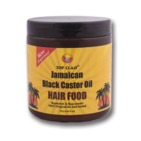 TOP CLASS JAMAICAN BLACK CASTOR OIL HAIR FOOD 175G