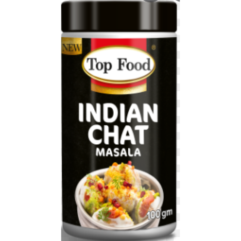 TOP FOOD INDIAN CHAT MASALA 100G 