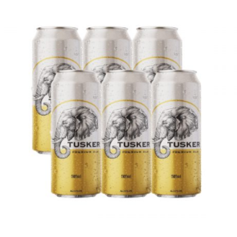 TUSKER PREMIUM ALE  6x500ml