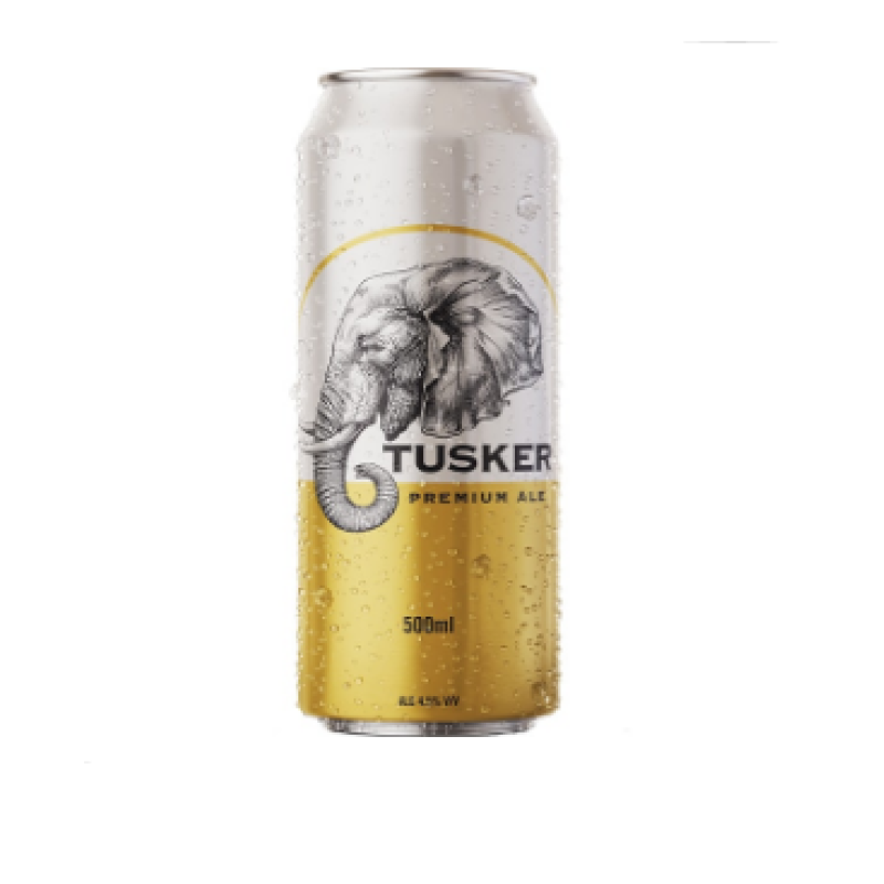 TUSKER PREMIUM ALE CAN  500Ml 