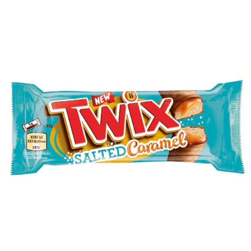 TWIX SALTED CARAMEL CHOCOLATE BAR 75G	