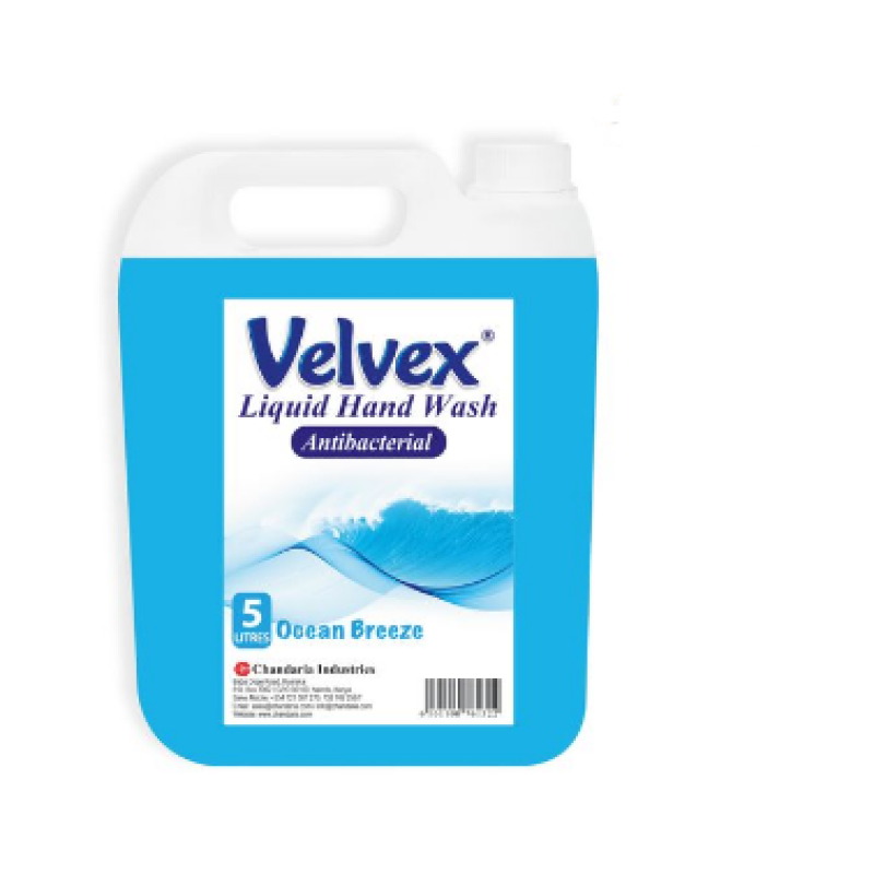 VELVEX CREAM HANDWASH OCEAN BREEZE 5LITRES