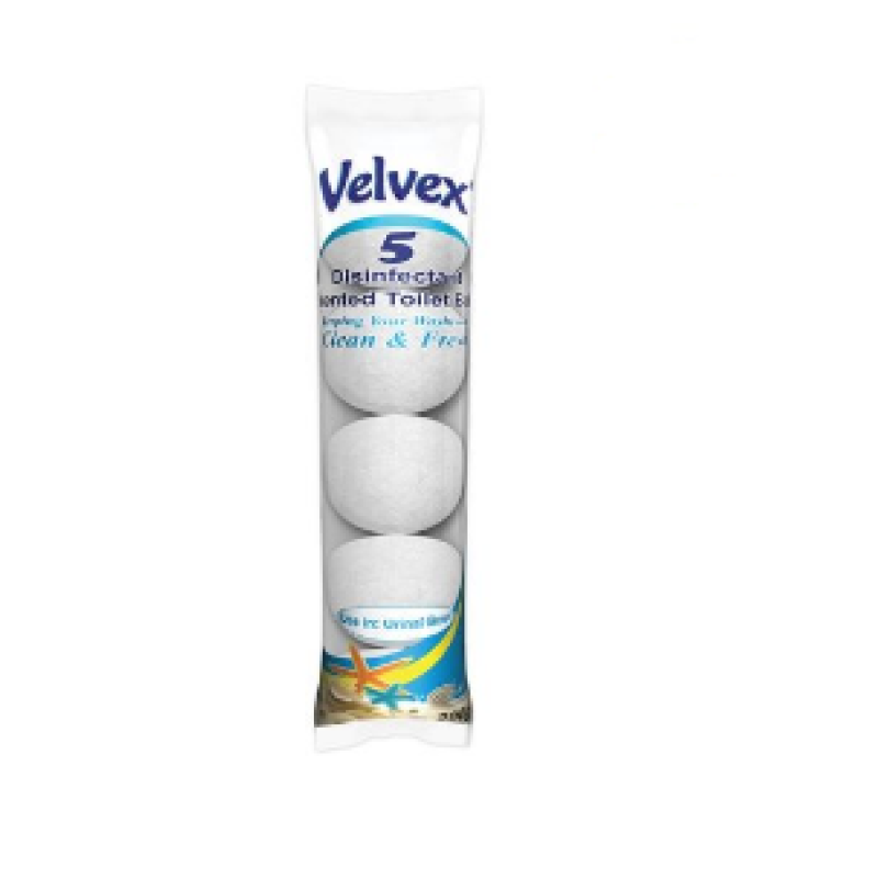 VELVEX DISINFECTACT BALLS WHITE