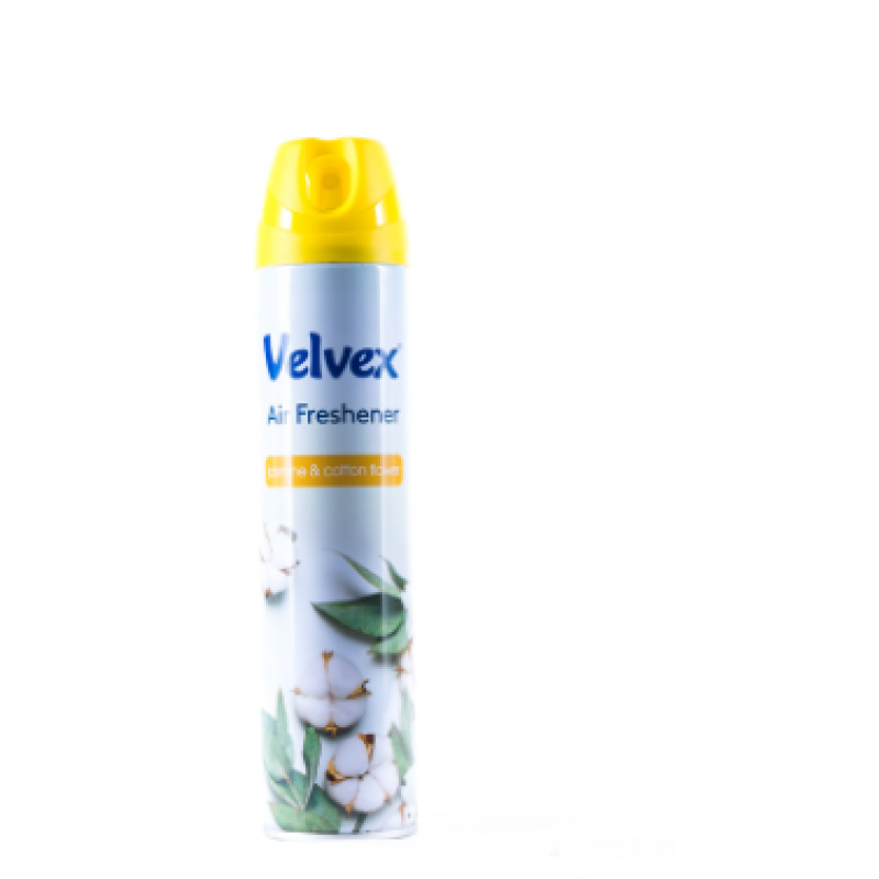 VELVEX JASMINE AND COTTON FLOWER AIRFRESHNER 300ML