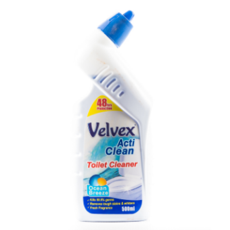 VELVEX OCEAN BREEZE TOILET CLEANER 500ML