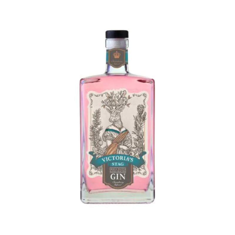 VICTORIAS STAG STRAWBERRY GIN 750ML