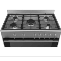 BOSCH HSG734357Z COOKER 5 GAS 90CM, GAS OVEN/ GRILL - STAINLESS STEEL