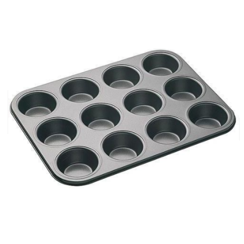 12 PIECE CUPCAKES BAKING TIN